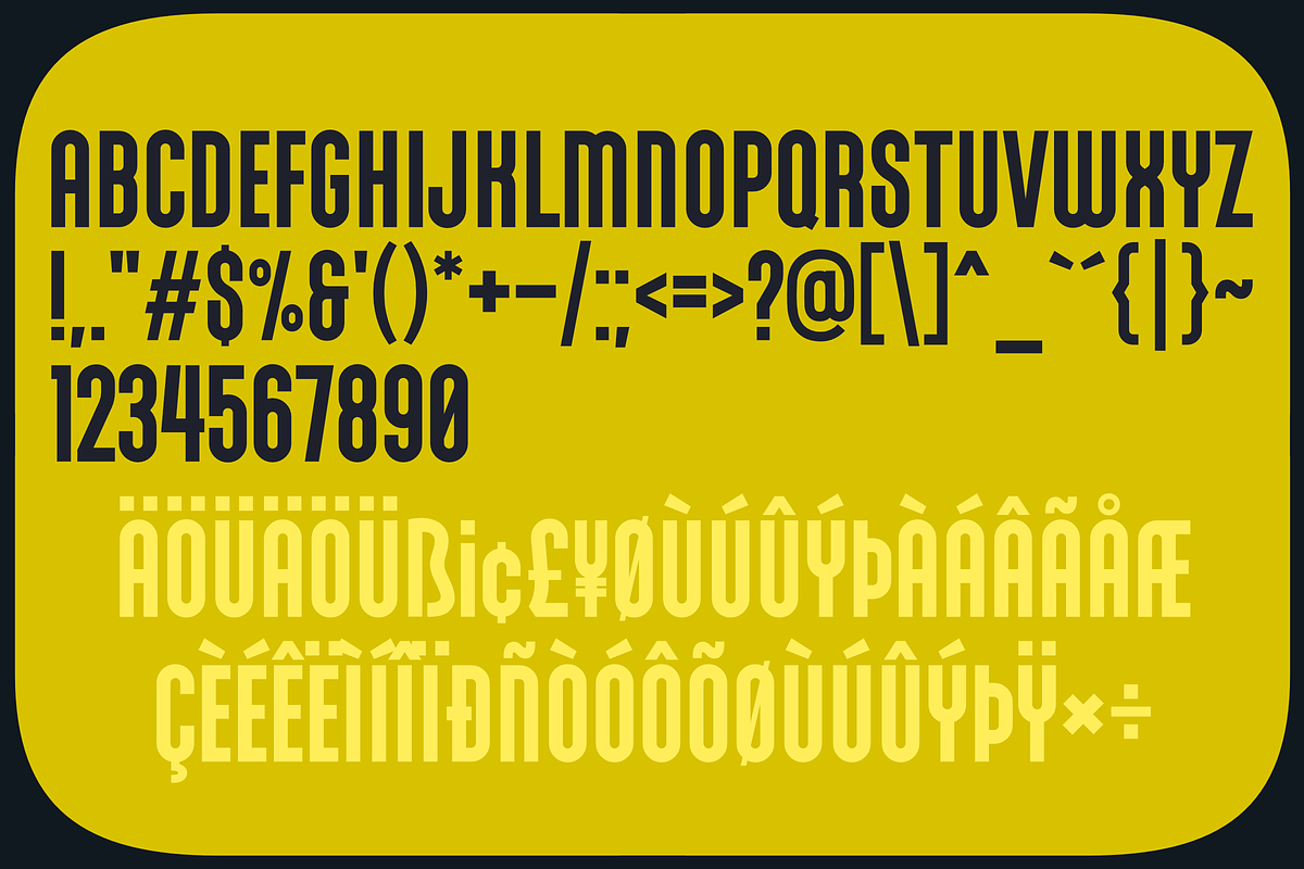 Geometrica Prime, a Sans Serif Font by RADesigns21 (Photo 6 of 7)