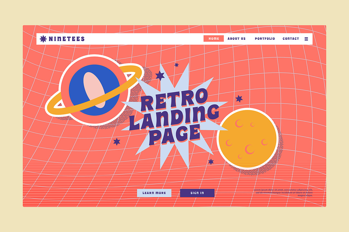 90’s Scooter – Retro Display Font, a Sans Serif Font by Almarkhatype (Photo 3 of 11)