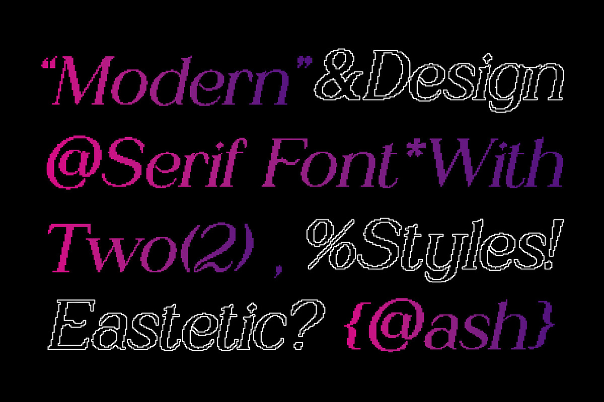 Glastone Pixel, a Sans Serif Font by Craft Supply Co. (Photo 4 of 8)