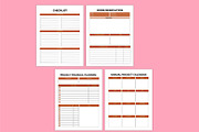 2026 Home Care&Maintenance Organizer, a Stationery Template by Shumaya (Thumbnail 2 of 6)