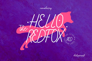 Redfox - Modern Script Font