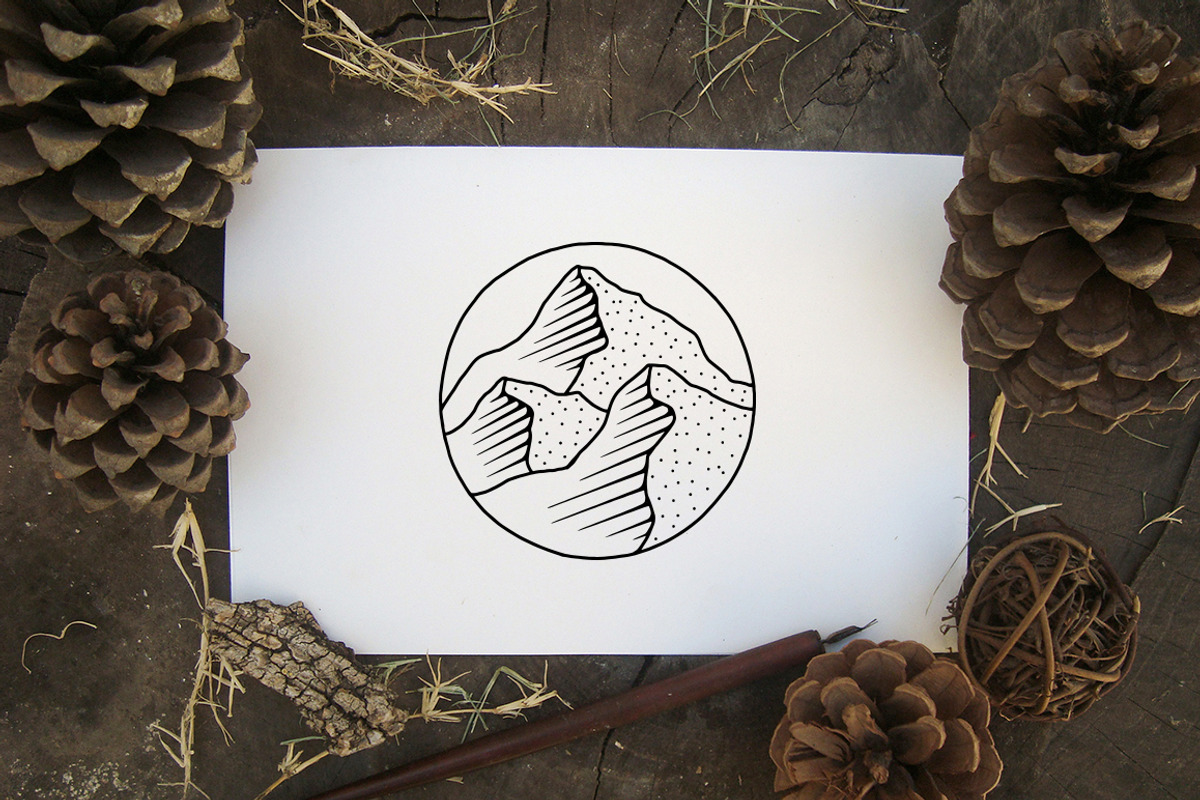 Geometric Nature Illustrations, an Illustration by Build Interactive (Photo 3 of 7)