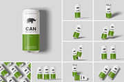 Soda Can Mockup Bundles, a Cups & Container Mockup by Graphic Aesthetic (Thumbnail 2 of 17)