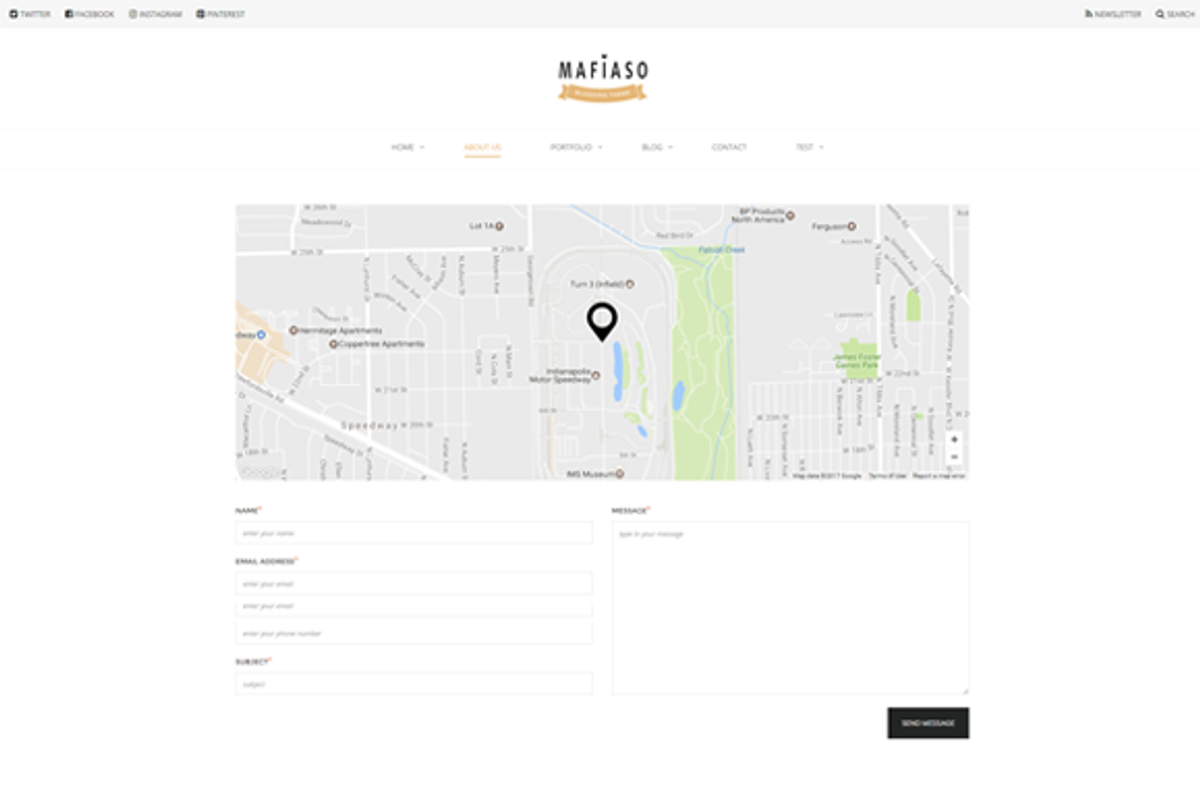 Mafiaso - Blog HTML Template, a Websites & App Template by FlyTemplates.com (Photo 10 of 10)