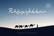 Rasyideen, a Font by Pollux of Geminorum (Thumbnail 1 of 9)