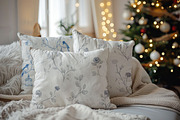 Floral Blue Toile Seamless Patterns, a Pattern Graphic by Olya Creative (Thumbnail 12 of 18)