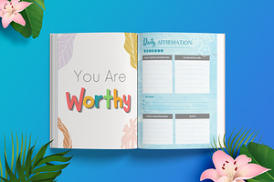 Daily Affirmation Journal Canva