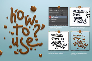 Chocolate Text Effect