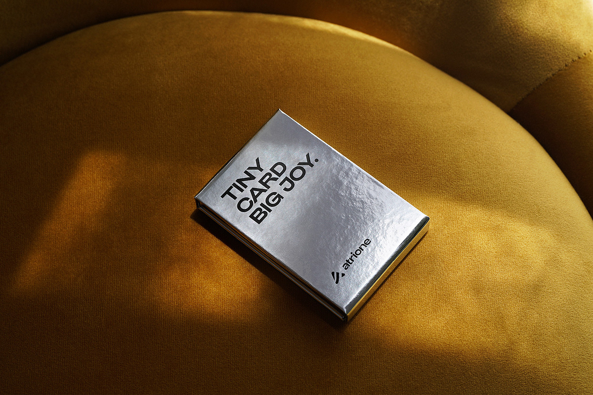 Logo Mockup Silver Gift Card Box, a Product Mockup by Asylab (Photo 1 of 5)