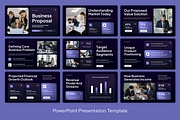Black Purple Business Proposal, a Presentation Template by Sixtemp (Thumbnail 2 of 3)