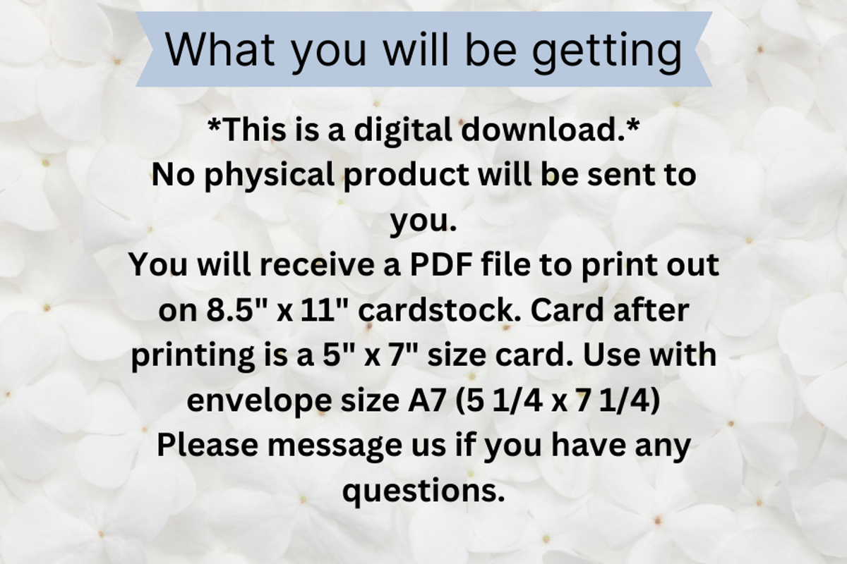 Father's Day Greeting Card PDF, a Card Template by Pixels N Bows (Photo 4 of 4)