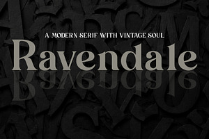 Ravendale modern serif
