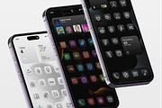 Lync iOS Icon Bundle -2240 icons, a Duotone Icon by KushJain (Thumbnail 4 of 6)