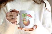 Summer Fruit Watercolor Clipart, an Illustration by CreationArt (Thumbnail 3 of 9)