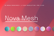 Nova Mesh - 30 Mesh Gradients, a Texture Graphic by themelaunch (Thumbnail 1 of 5)