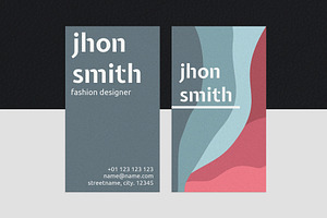 Decorative business card V2