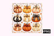 Coquette Pumpkin PNG, a Seasonal Illustration by Creative Art (Thumbnail 1 of 3)