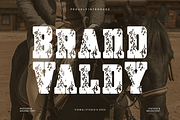 Brand Valdy - Vintage Font, a Slab Serif Font by Viswal Studio (Thumbnail 1 of 8)