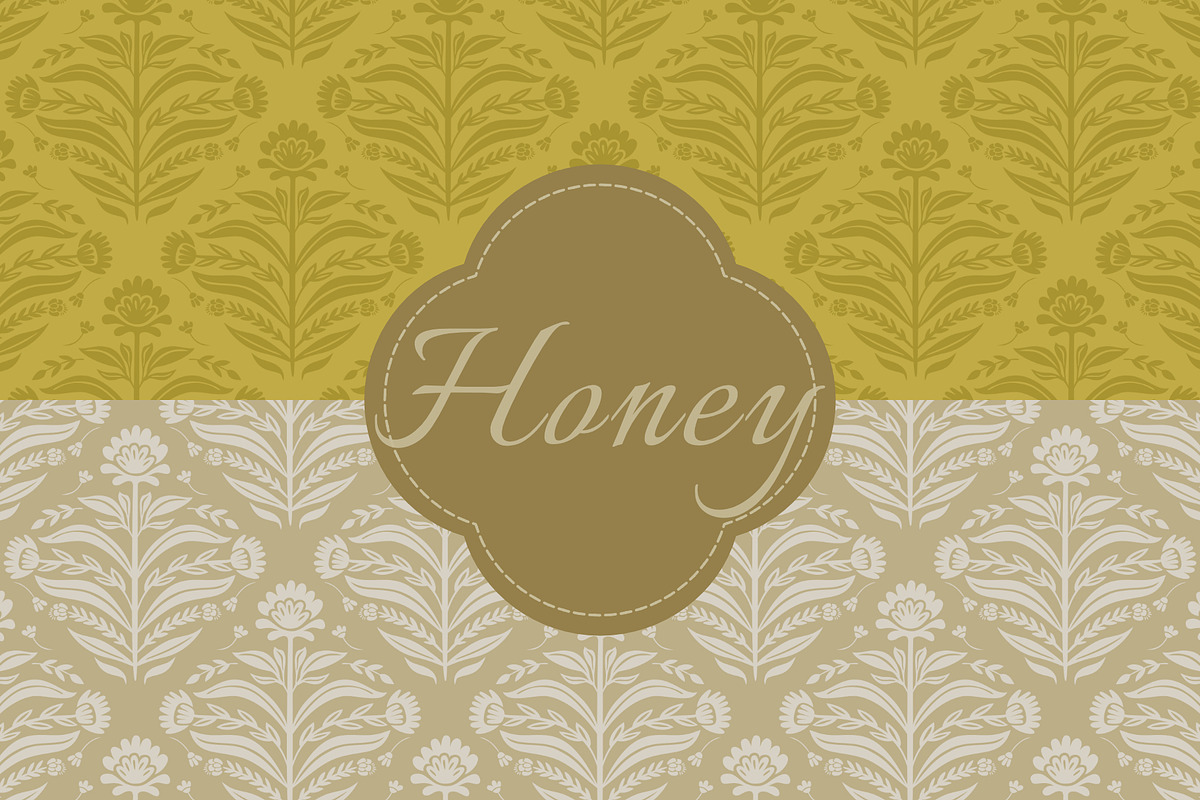 Heritage Luxury Damask, a Pattern Graphic by Pretty Cosy Chai (Photo 9 of 11)