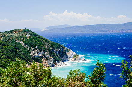 Mediterranean hidden places at Kastro, Skiathos island, Greece., a Nature Photo by hitdelight