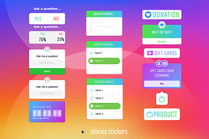 Instagram Stories Stickers