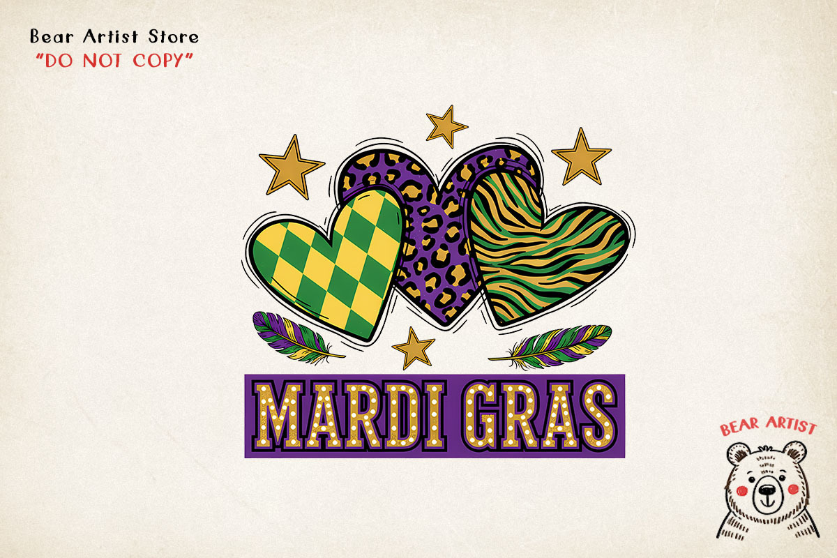 Mardi Gras Hand-drawn PNG Bundle, an Object Illustration by GlitterCraft (Photo 93 of 101)