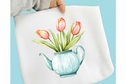 Pastel Spring Cottage Clipart, an Illustration by designcity5 (Thumbnail 3 of 5)