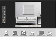 Interior Frame Mockup, a Product Mockup by Bruno's Shop (Thumbnail 2 of 3)