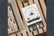 Vintage Woodland Friends, an Animal Illustration by Estudio 812 (Thumbnail 6 of 10)