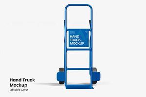 Hand Truck Mockup, a Merchandise Mockup by renderstockmarket