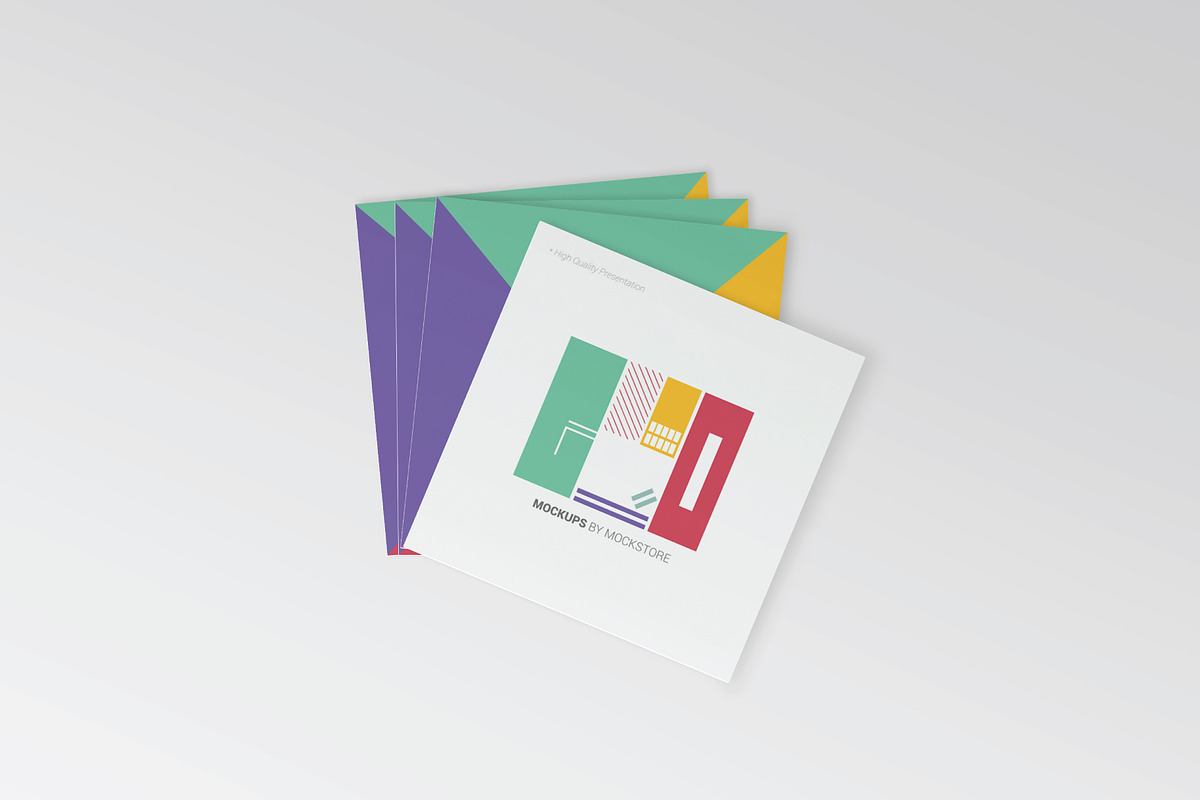 Square Business Card Mockup, a Mockup by Mockstore (Photo 4 of 7)