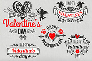 *16* Valentine's Day Labels, a Decorative Illustration by ARSCOR (Thumbnail 4 of 6)