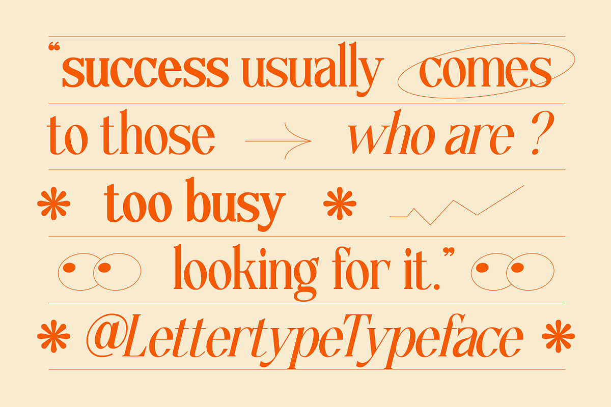 Lettertype a Stunning Display Serif, a Serif Font by Lettertype Studio (Photo 5 of 20)