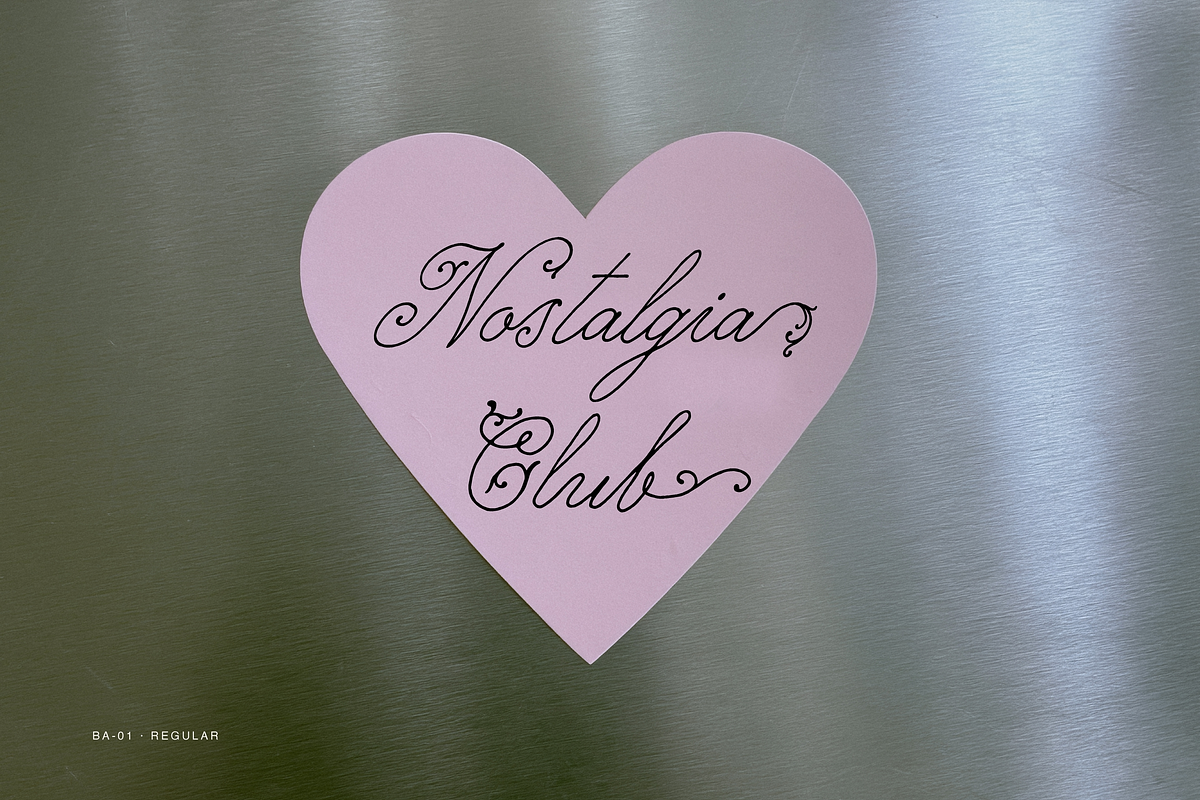 Born Angel // Font Family, a Handwritten Font by PeachCreme (Photo 7 of 13)