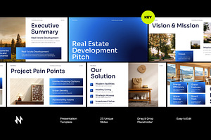 Real Estate Development Pitch Key, a Presentation Template by Neermana