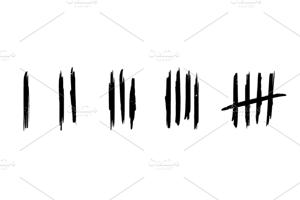 Hand Drawn Checklist Or Tally Sheet, an Object Graphic by Black White Mouse Design (Photo 1 of 3)