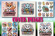Adorable Animals Bold & Easy Color, an Animal Illustration by Design Home (Thumbnail 2 of 4)