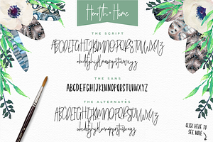 Hearth & Home Font Duo