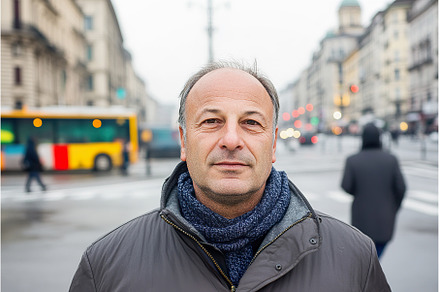 Middle aged Italian man standing on, a Person Photo by Lermont51