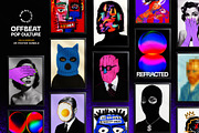 Offbeat - Pop Culture 1, a Graphic by Wall Art Print Studio (Thumbnail 1 of 8)