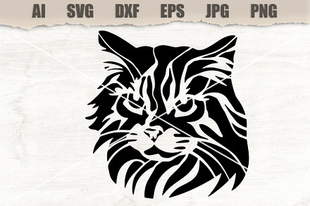 Stencil Cat