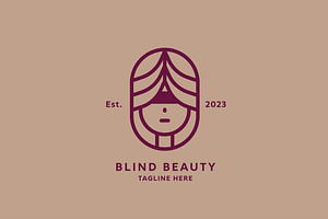 Blind Beauty Logo Illustration, a Branding & Logo Template by Morvana Crew