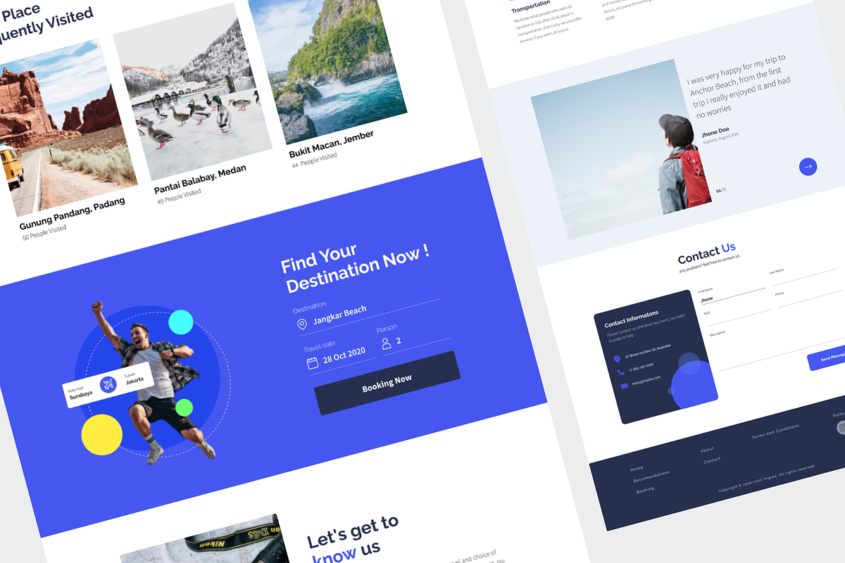 Teriplex - Travel Landing Page HTML, a HTML Template by Minialis (Photo 3 of 3)