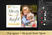 Christmas Card Photographer Template, a Card Template by Nifty Template Studio (Thumbnail 4 of 7)