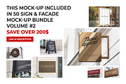 Logo Mockup Wall Mount Sign Entrance, a Product Mockup by PrintPixel (Thumbnail 4 of 4)