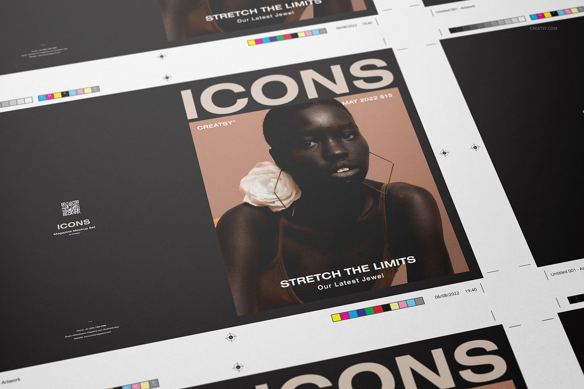 8.5x11 Magazine Mockup Set, a Books & Magazine Mockup by creatsy5 (Photo 4 of 15)