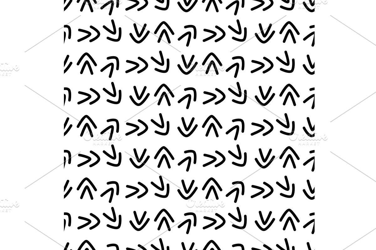 Ethnic doodle style seamless pattern, an Illustration by LadadikArt