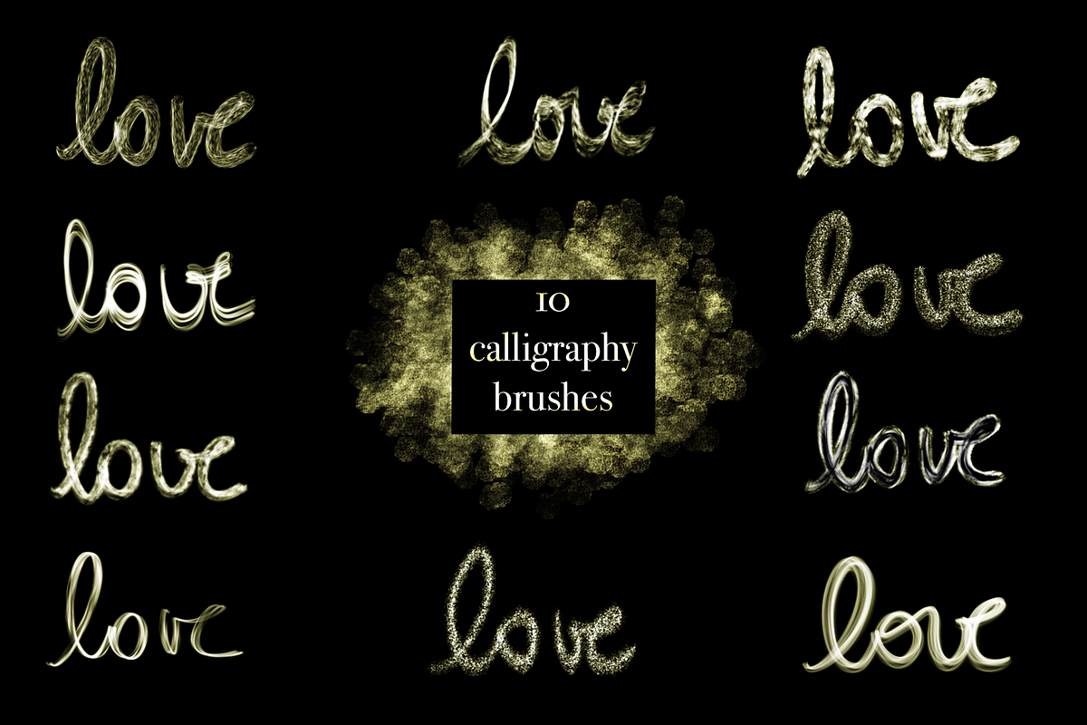 Glitter & Shining Procreate Brushes, a Brush Add-On by Ink by Stefi (Photo 5 of 6)