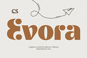 CS Evora – Bold Font, a Sans Serif Font by Craft Supply Co. (Thumbnail 1 of 8)