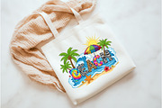 Beach png sublimation, an Illustration by Watercolor design (Thumbnail 3 of 3)